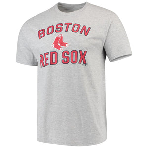 Boston Red Sox Victory Arch T-Shirt - Heathered Gray MLB Guys Tee