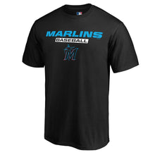 Load image into Gallery viewer, Miami Marlins Just Like That T-Shirt - Black MLB Guys Tee
