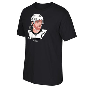 Anze Kopitar Los Angeles Kings Reebok Front Player Graphic T-Shirt - Black NHL Guys Tee