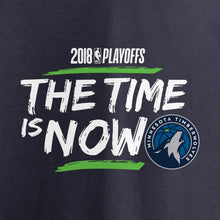 Load image into Gallery viewer, Minnesota Timberwolves 2018 Nba Playoffs Bet Slogan T-Shirt - Navy NBA Guys Tee
