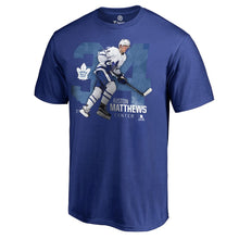 Load image into Gallery viewer, Auston Matthews Toronto Maple Leafs Core Player T-Shirt - Royal NHL Guys Tee
