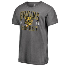 Load image into Gallery viewer, Boston Bruins Vintage Collection Old Favorite Shadow Washed T-Shirt - Black NHL Guys Tee
