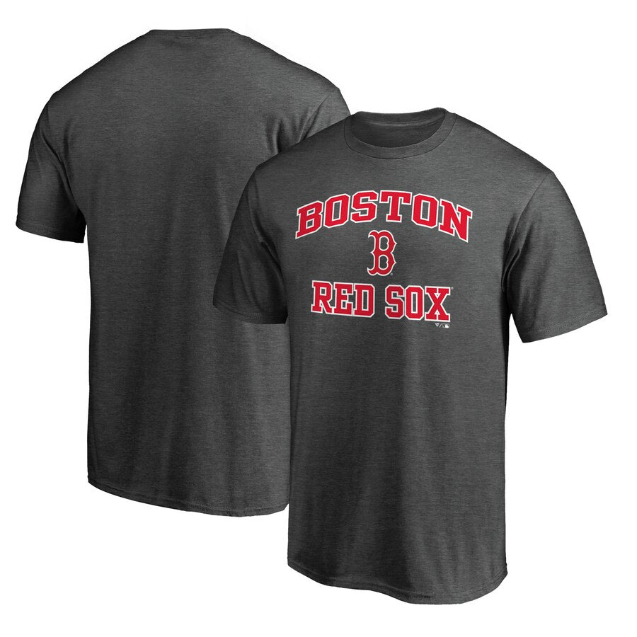 Boston Red Sox Heart & Soul T-Shirt - Charcoal MLB Guys Tee