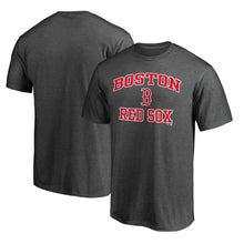 Load image into Gallery viewer, Boston Red Sox Heart &amp; Soul T-Shirt - Charcoal MLB Guys Tee
