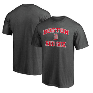Boston Red Sox Heart & Soul T-Shirt - Charcoal MLB Guys Tee