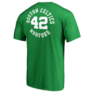 Al Horford Boston Celtics Round About Name & Number T-Shirt - Kelly Green NBA Guys Tee