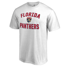 Load image into Gallery viewer, Florida Panthers Victory Arch T-Shirt - White NHL Guys Tee
