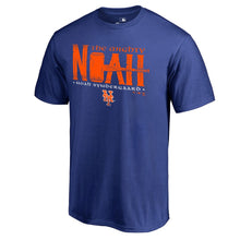Load image into Gallery viewer, Noah Syndergaard New York Mets Player Hometown Collection T-Shirt - Royal MLB Guys Tee
