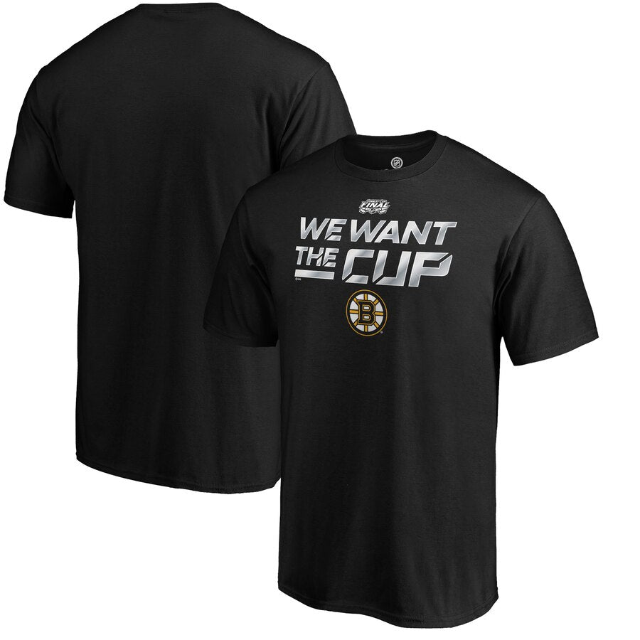 Boston Bruins 2019 Stanley Cup Final Bound Full Strength T-Shirt - Black NHL Guys Tee
