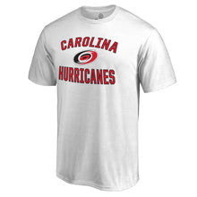 Load image into Gallery viewer, Carolina Hurricanes Victory Arch T-Shirt - White NHL Guys Tee
