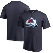 Load image into Gallery viewer, Colorado Avalanche Primary Logo T-Shirt - Navy NHL Guys Tee
