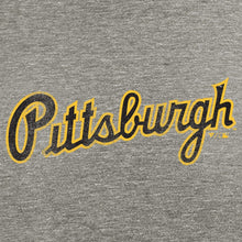 Load image into Gallery viewer, Pittsburgh Pirates Hometown Collection Script T-Shirt - Gray MLB Guys Tee
