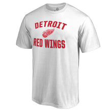 Load image into Gallery viewer, Detroit Red Wings Victory Arch T-Shirt - White NHL Guys Tee
