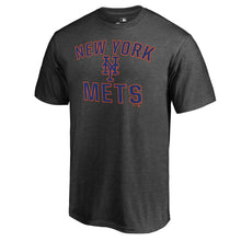 Load image into Gallery viewer, New York Mets Core Basics Victory Arch T-Shirt - Heathered Gray MLB Guys Tee
