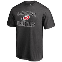Load image into Gallery viewer, Carolina Hurricanes Victory Arch T-Shirt - Heathered Charcoal NHL Guys Tee

