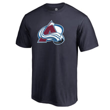 Load image into Gallery viewer, Colorado Avalanche Primary Logo T-Shirt - Navy NHL Guys Tee
