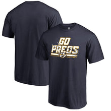 Load image into Gallery viewer, Nashville Predators Nickname Hometown Collection Local T-Shirt - Navy NHL Guys Tee
