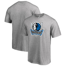 Load image into Gallery viewer, Dallas Mavericks Primary Logo T-Shirt - Ash NBA Guys Tee
