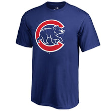 Load image into Gallery viewer, Chicago Cubs Primary Logo T-Shirt - Royal MLB Guys Tee
