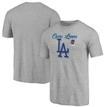 Load image into Gallery viewer, Los Angeles Dodgers 2020 Spring Training Mentor Tri-Blend T-Shirt – Gray MLB Guys Tee
