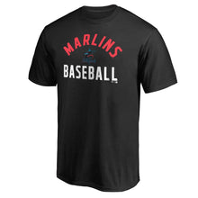 Load image into Gallery viewer, Miami Marlins Team Pride T-Shirt - Black MLB Guys Tee
