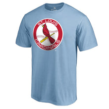 Load image into Gallery viewer, St. Louis Cardinals Cooperstown Collection Huntington T-Shirt - Light Blue MLB Guys Tee
