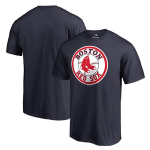 Boston Red Sox Cooperstown Collection Forbes T-Shirt - Navy MLB Guys Tee