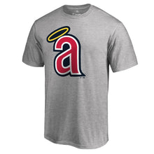 Load image into Gallery viewer, Los Angeles Angels Cooperstown Collection Huntington T-Shirt - Ash MLB Guys Tee
