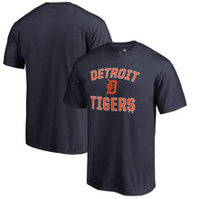 Load image into Gallery viewer, Detroit Tigers Victory Arch T-Shirt - Navy MLB Guys Tee
