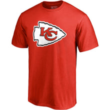 Load image into Gallery viewer, Patrick Mahomes Kansas City Chiefs Nfl Pro Line Icon Name &amp; Number T-Shirt - Red NFL Guys Tee
