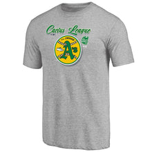 Load image into Gallery viewer, Oakland Athletics 2020 Spring Training Mentor Tri-Blend T-Shirt – Gray MLB Guys Tee
