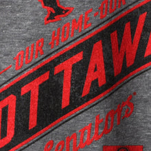 Load image into Gallery viewer, Ottawa Senators Ccm Our Home Our Ice Tri-Blend T-Shirt - Gray NHL Guys Tee
