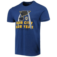 Load image into Gallery viewer, St. Louis Blues '47 Regional Club T-Shirt - Heathered Blue NHL Guys Tee
