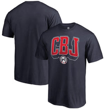 Load image into Gallery viewer, Columbus Blue Jackets Hometown Collection Local T-Shirt - Navy NHL Guys Tee
