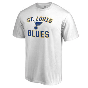 St. Louis Blues Victory Arch T-Shirt - White NHL Guys Tee