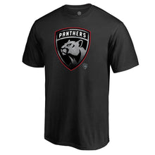 Load image into Gallery viewer, Florida Panthers Core Smoke T-Shirt - Black NHL Guys Tee
