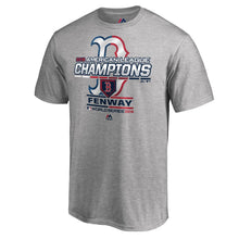 Load image into Gallery viewer, Boston Red Sox 2018 American League Champions Locker Room T-Shirt - Heather Gray MLB Guys Tee
