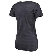 Load image into Gallery viewer, San Diego Padres Women&#39;s Primary Distressed Team Tri-Blend V-Neck T-Shirt - Navy MLB Ladies V-Neck
