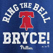Load image into Gallery viewer, Bryce Harper Philadelphia Phillies Hometown T-Shirt - Royal MLB Guys Tee
