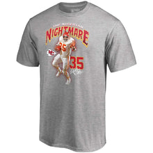 Load image into Gallery viewer, Christian Okoye Kansas City Chiefs Nfl Pro Line Nigerian Nightmare T-Shirt - Gray NFL Guys Tee
