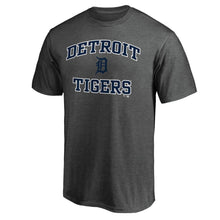 Load image into Gallery viewer, Detroit Tigers Heart &amp; Soul T-Shirt - Charcoal MLB Guys Tee

