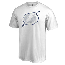 Load image into Gallery viewer, Tampa Bay Lightning White Out T-Shirt - White NHL Guys Tee
