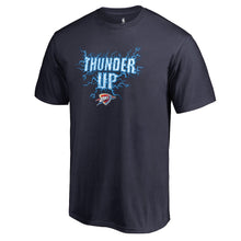 Load image into Gallery viewer, Oklahoma City Thunder Thunder Up Hometown Collection T-Shirt - Navy NBA Guys Tee
