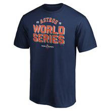 Load image into Gallery viewer, Houston Astros 2019 World Series Bound Can Of Corn T-Shirt - Navy MLB Guys Tee
