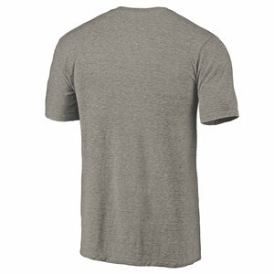 Boston Celtics Distressed Team Logo Tri-Blend T-Shirt - Heathered Gray NBA Guys Tee