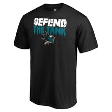 Load image into Gallery viewer, San Jose Sharks 2019 Stanley Cup Playoffs Western Conference Finals Bound Defend T-Shirt - Black NHL Guys Tee
