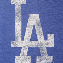 Load image into Gallery viewer, Los Angeles Dodgers Distressed Team Tri-Blend T-Shirt - Heathered Royal MLB Guys Tee
