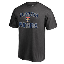 Load image into Gallery viewer, Florida Panthers Victory Arch T-Shirt - Heathered Gray NHL Guys Tee
