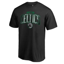 Load image into Gallery viewer, Boston Celtics Arch Smoke T-Shirt - Black NBA Guys Tee
