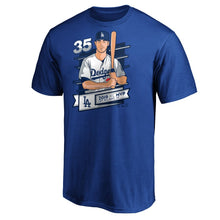 Load image into Gallery viewer, Cody Bellinger Los Angeles Dodgers 2019 Nl Mvp T-Shirt - Royal MLB Guys Tee
